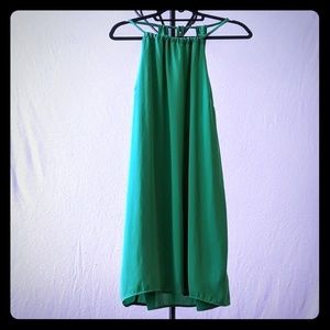 Lulu's Dress |  Green Backless | L